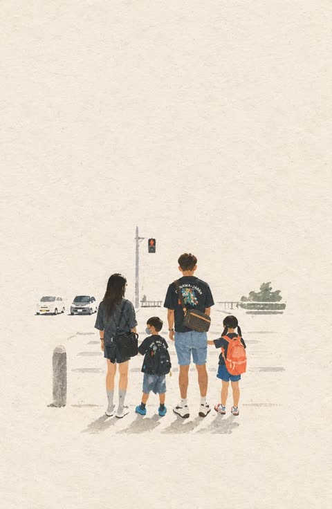 Photo to minimalist paper-textured art cover