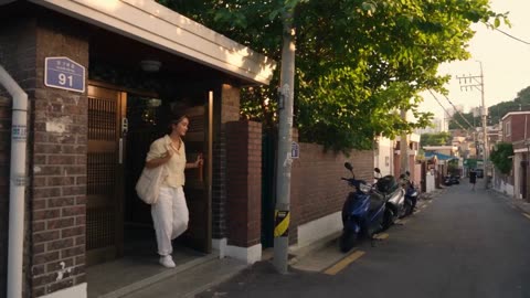 韩国夏日午后桃子小食日常