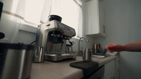 Mini DV coffee ASMR vlog
