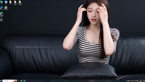 Outfit changes in one take, with Chinese dialogue