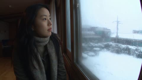 2000年代初DV摄像机拍下的首尔初雪