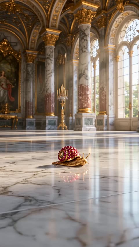 Jewelled creatures turn into high heels